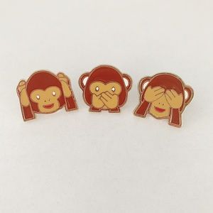 Monkey Pin Trio